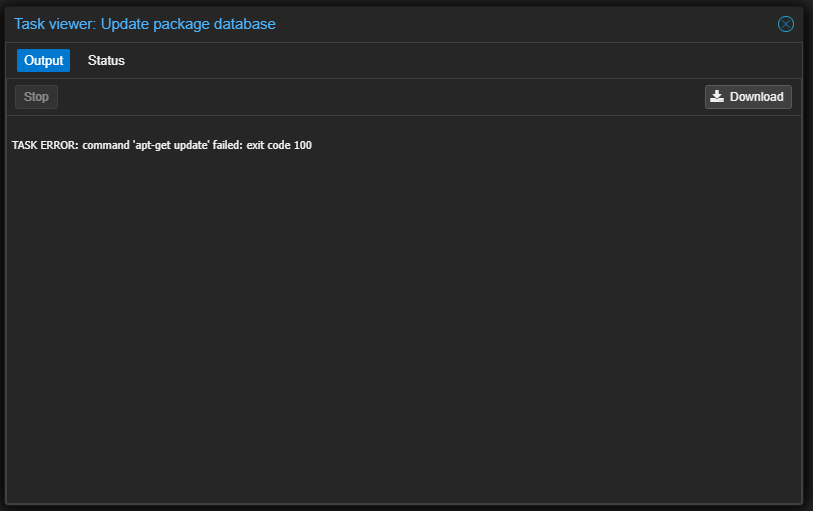 proxmox ve apt-get update error e: failed to fetch... Proxmox Repositories – No Subscription – Dylan Projects